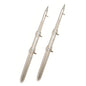 Rupp Top Gun Telescoping Outrigger Poles  AluminumSilver  18 A01800TEL