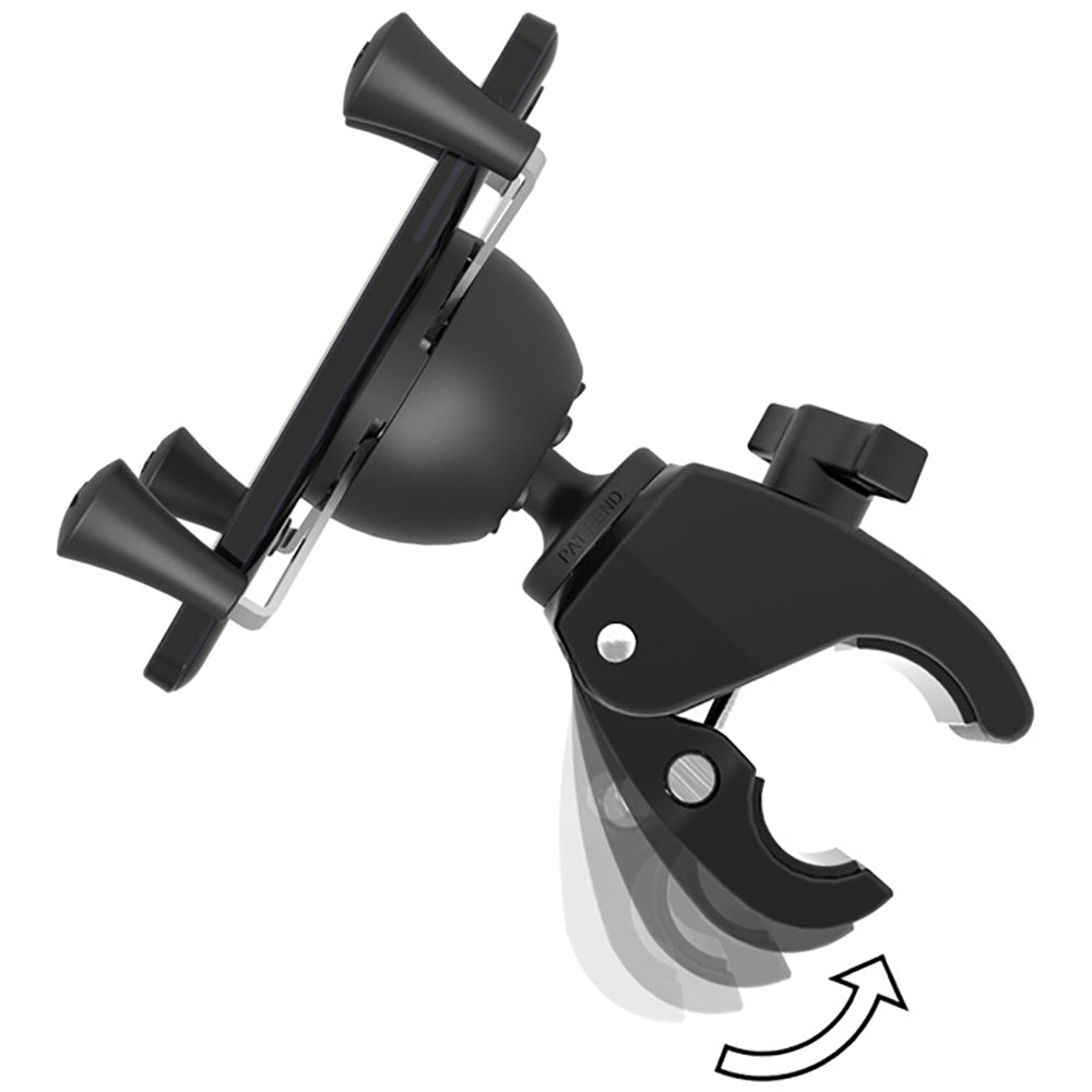 RAM Mount ToughClaw Mount wUniversal XGrip Phone Holder RAMHOLUN7400U