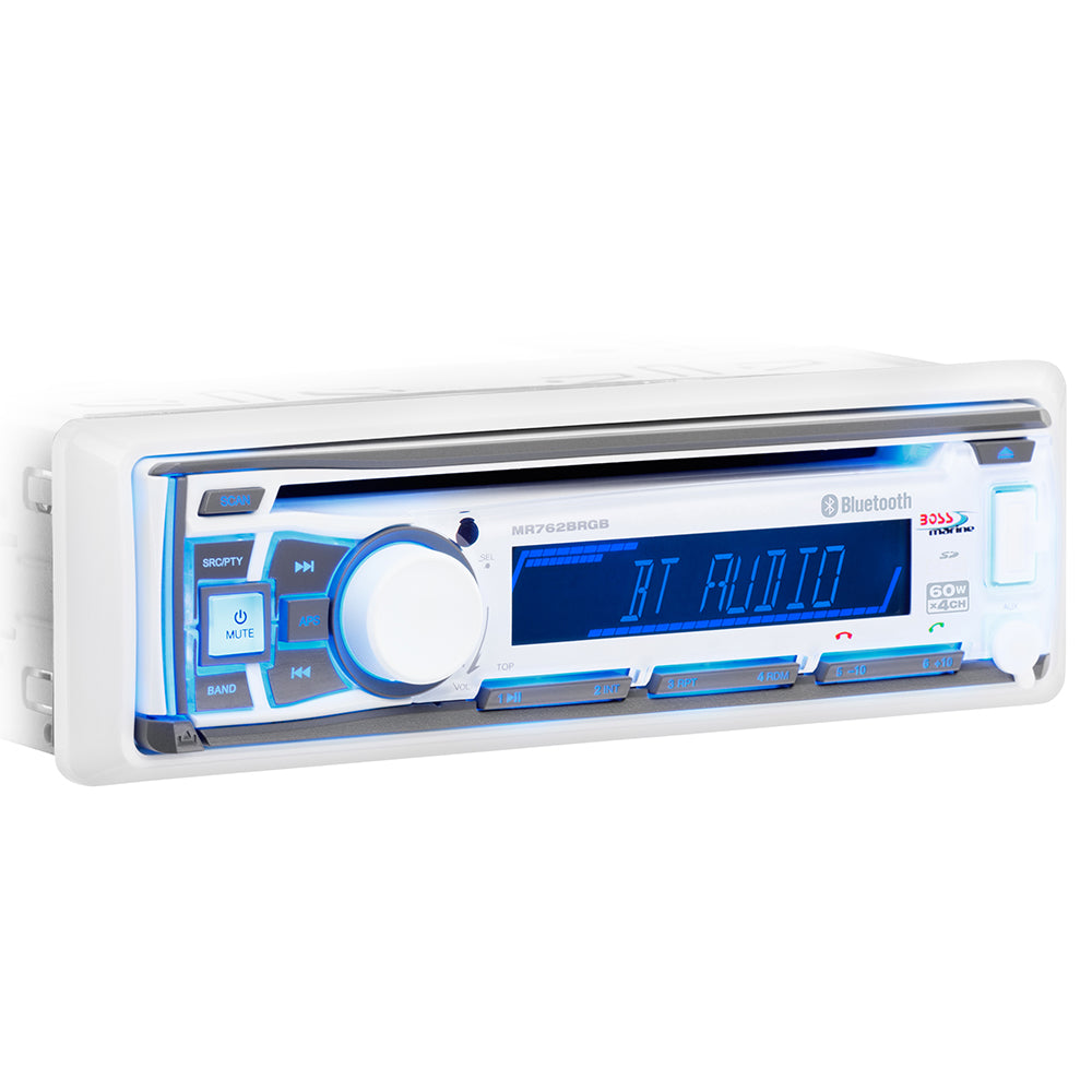 Boss Audio MR762BRGB Marine Stereo wAMFMCDBTUSB MR762BRGB