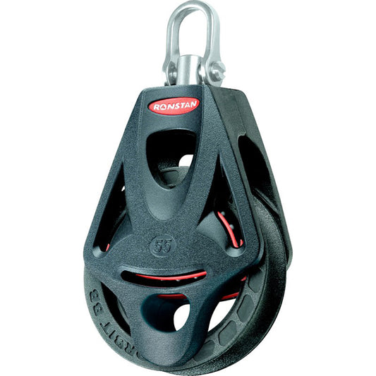 Ronstan Series 55 Ball Bearing Orbit Block  Single  Becket  Swivel Head RF55110