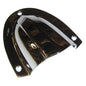 Perko Clam Shell Ventilator  Chrome Plated Brass  4 x 334 0339DP0CHR