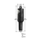 Lenco 101XD Extreme Duty Actuator  12V  214 Stroke wHardware 15056002