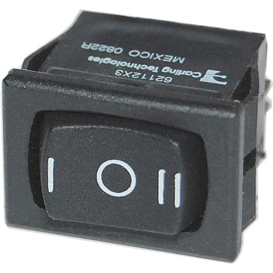 Blue Sea 7495 360 Panel  Rocker Switch DPDT  ONOFFON 7495