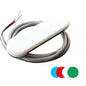 ShadowCaster Courtesy Light w2 Lead Wire  White ABS Cover  RGB MultiColor  4Pack SCMCLRGB4PACK