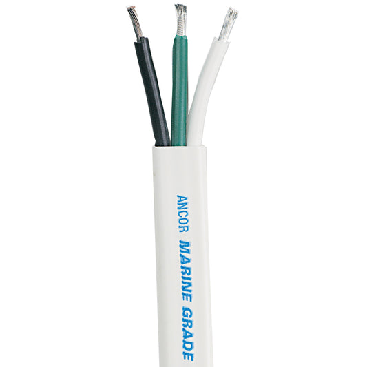 Ancor White Triplex Cable  103 AWG  Flat  300 131130