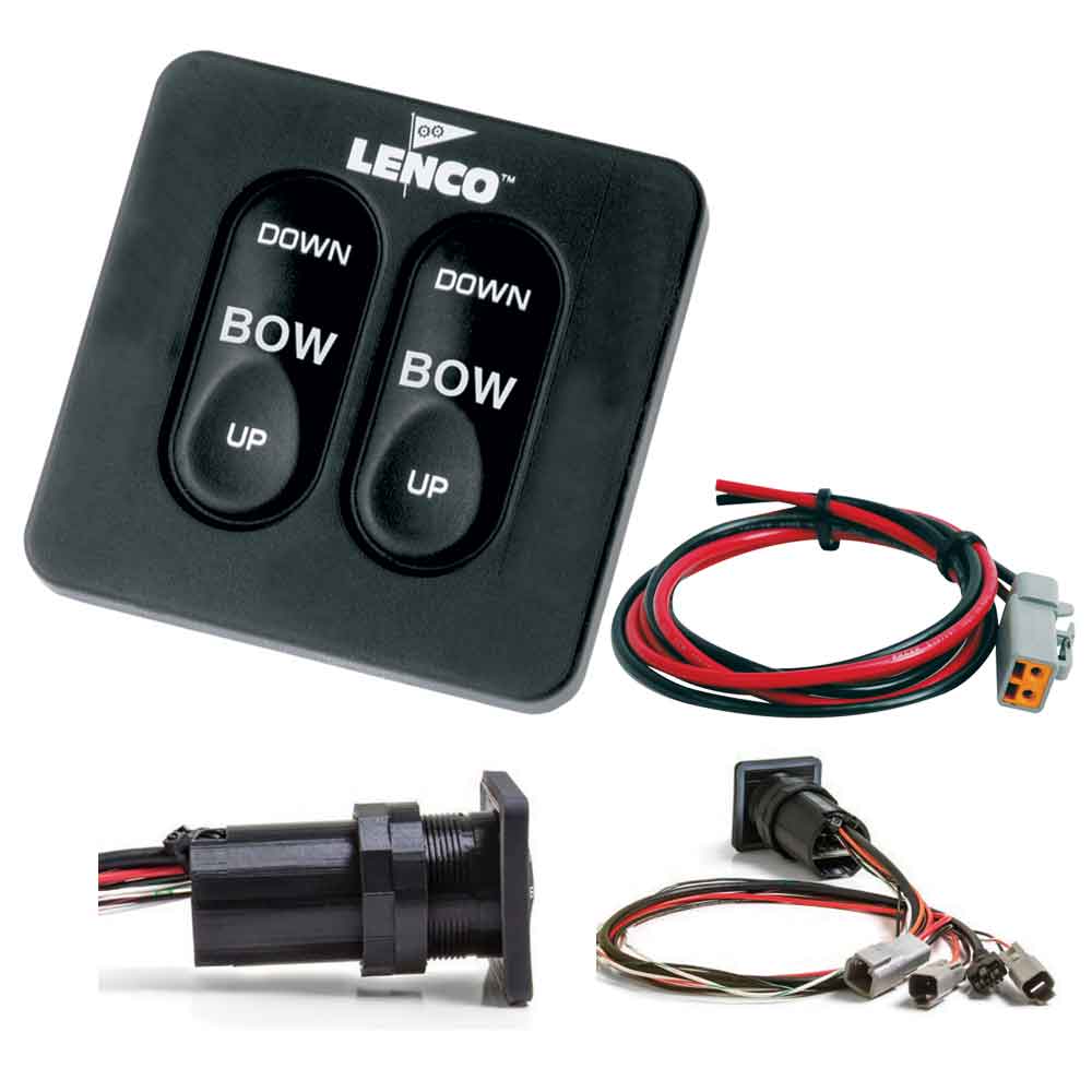 Lenco Standard Integrated Tactile Switch Kit wPigtail fSingle Actuator Systems 15169001