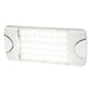 Hella Marine DuraLED 50 Low Profile InteriorExterior Lamp  White LED Spreader Beam 980629001
