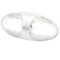 Hella Marine DuraLED 12 InteriorExterior Lamp  White LED  White Housing 959700101