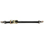CargoBuckle Ratchet Strap TieDown wDouble JHooks  Keeper  1 x 12 F14060