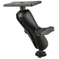 RAM Mount RAM 15 Ball Mount with Track Ball Base  2 x 4 Plate for the Humminbird Helix 7 ONLY RAM20224354TRA1U