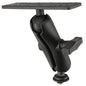 Ram Mount Marine Electronics Mount w Track Ball Base f Units Under 10 Lbs RAM111B354TRA1U