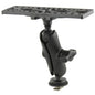 Ram Mount RAM Composite 1 Ball Mount with 625 X 2 Rectangular Plate  Track Ball Base RAPB111B354TRA1U