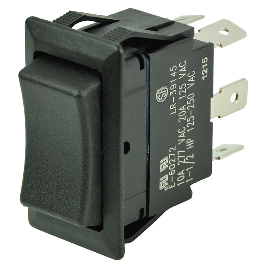 BEP DPDT Rocker Switch  12V24V  ONOFFON 1001713
