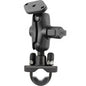 RAM Mount Handlebar Rail Mount wShort Arm  Diamond RAMB149ZUA