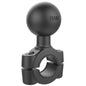RAM Mount Torque 34  1 Diameter HandlebarRail Base with C Size 15 Ball RAM408751U