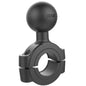 RAM Mount Torque 118  112 Diameter HandlebarRail Base with C Size 15 Ball RAM40811215U