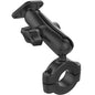 RAM Mount Torque 118  112 Diameter HandlebarRail Base w1 Ball Medium Arm  Diamond Ball Plate RAMB40811215238U