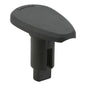 Attwood LightArmor PlugIn Base  2 Pin  Black  Teardrop 910T2PB7