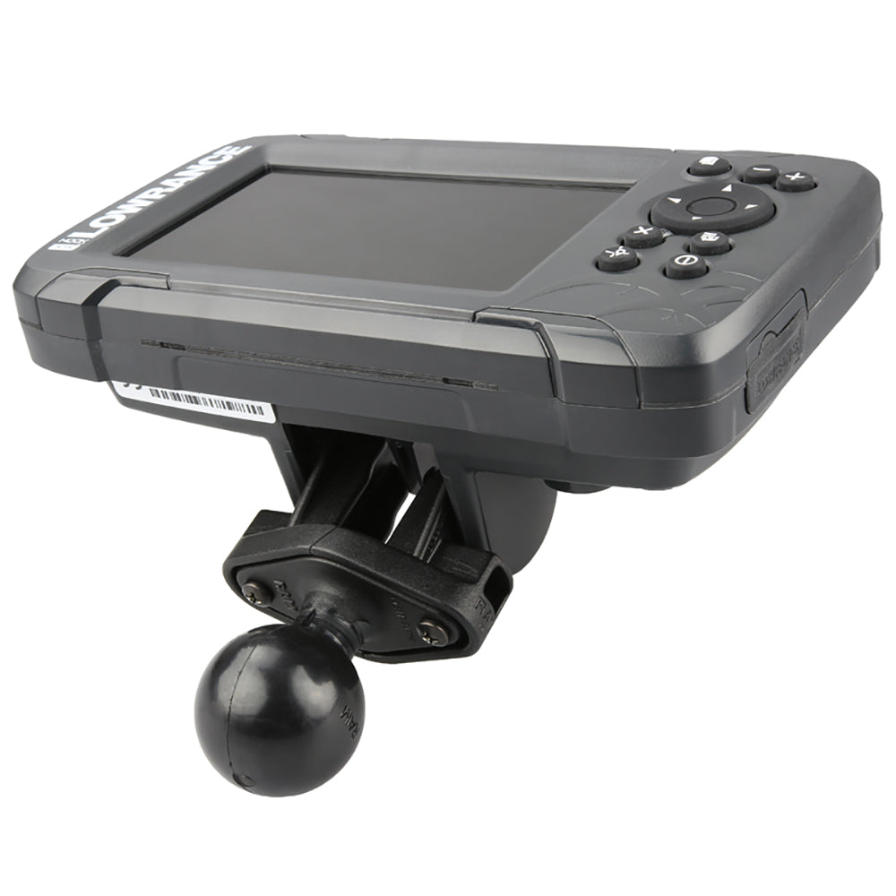 RAM Mount C Size 15 Fishfinder Ball Adapter for the Lowrance Hook2 Series RAM202LO12