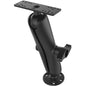 Ram Mount Universal D Size Ball Mount with Long Arm for 912 Fishfinders and Chartplotters RAMD115E
