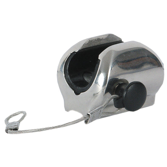 TACO Concave Deck Hinge wPin  Lanyard  Fits 78 Tube F130242244BN1