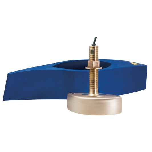 Airmar B285HW Bronze 1kW Wide Beam Chirp ThruHull Transducer  Requires Mix and Match Cable B285CHWMM