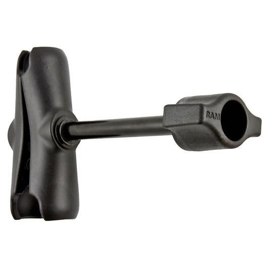 RAM Mount Double Socket Arm wRetention Knob fB Size 1 Balls RAMB201ALA1KRU