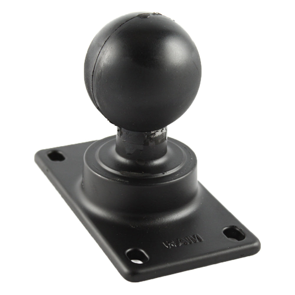 RAM Mount 50mm x 100mm Half VESA Plate Adapter wD Size 225 Ball RAMD243U