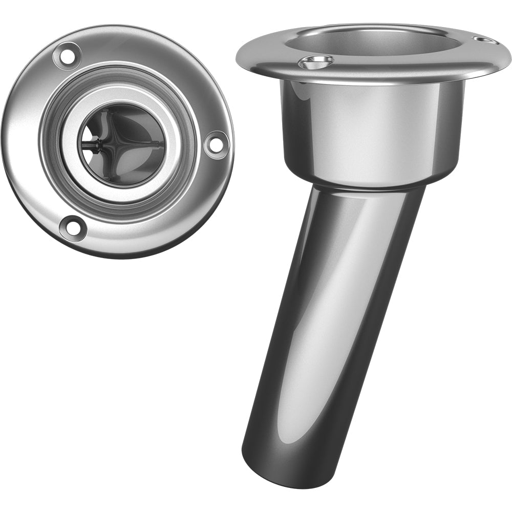 Mate Series Stainless Steel 15 Rod  Cup Holder  Open  Round Top C1015ND