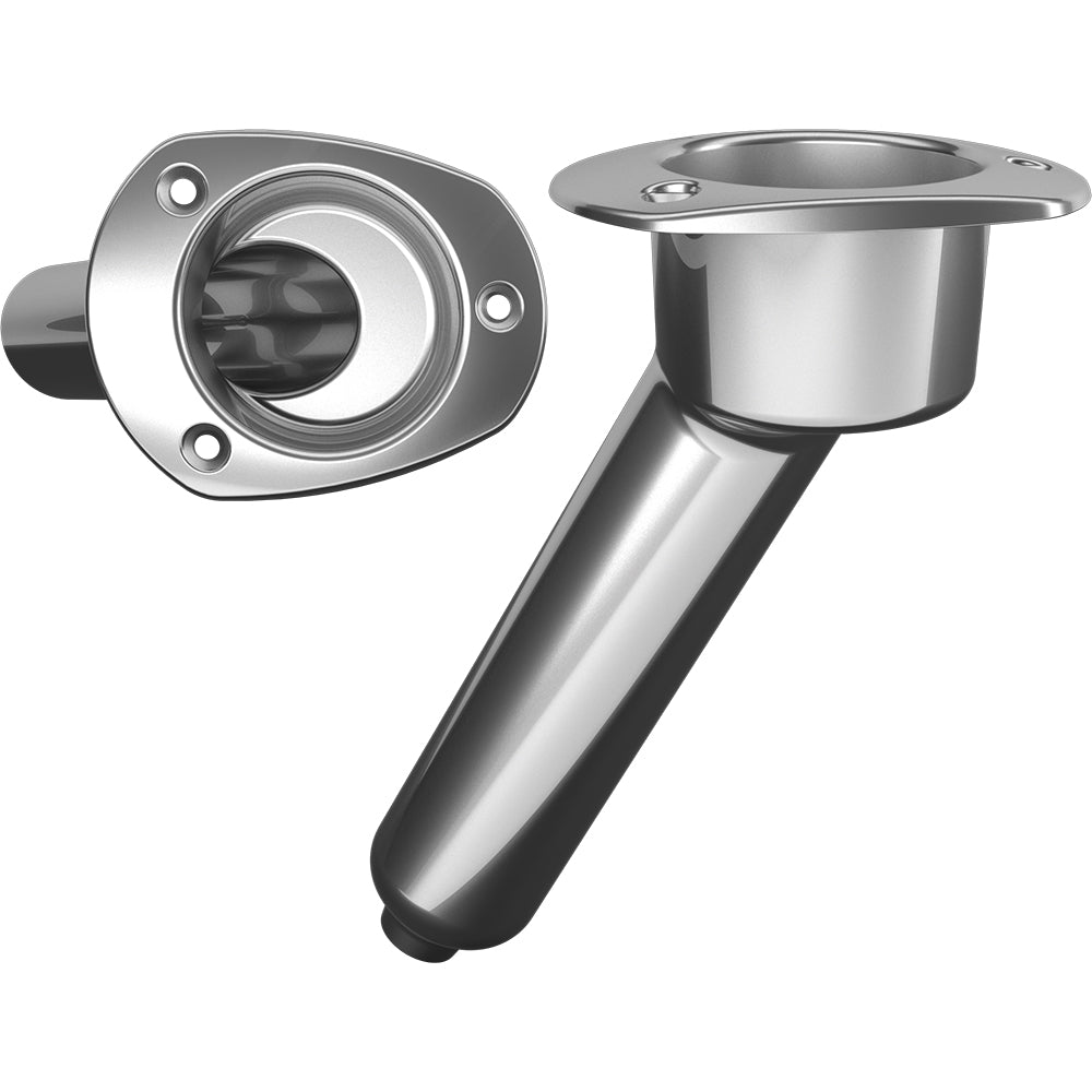 Mate Series Stainless Steel 30 Rod  Cup Holder  Drain  Oval Top C2030D