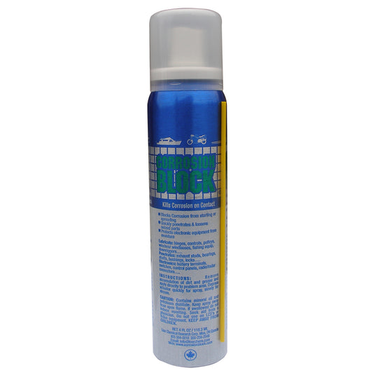 Corrosion Block Liquid Pump Spray  4oz  NonHazmat NonFlammable  NonToxic 20002