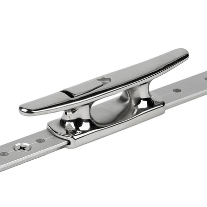 Schaefer MidRail ChockCleat Stainless Steel  1 7074