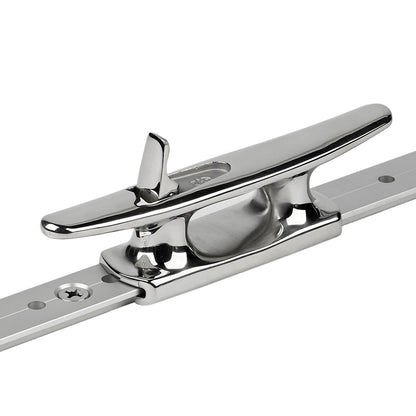 Schaefer MidRail ChockCleat Stainless Steel  114 7075