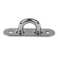Schaefer Stainless Steel Welded Pad Eye  214L x 58W 7805