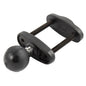 RAM Mount Square Post Clamp Base fPosts Up To 15 Wide RAM247U15