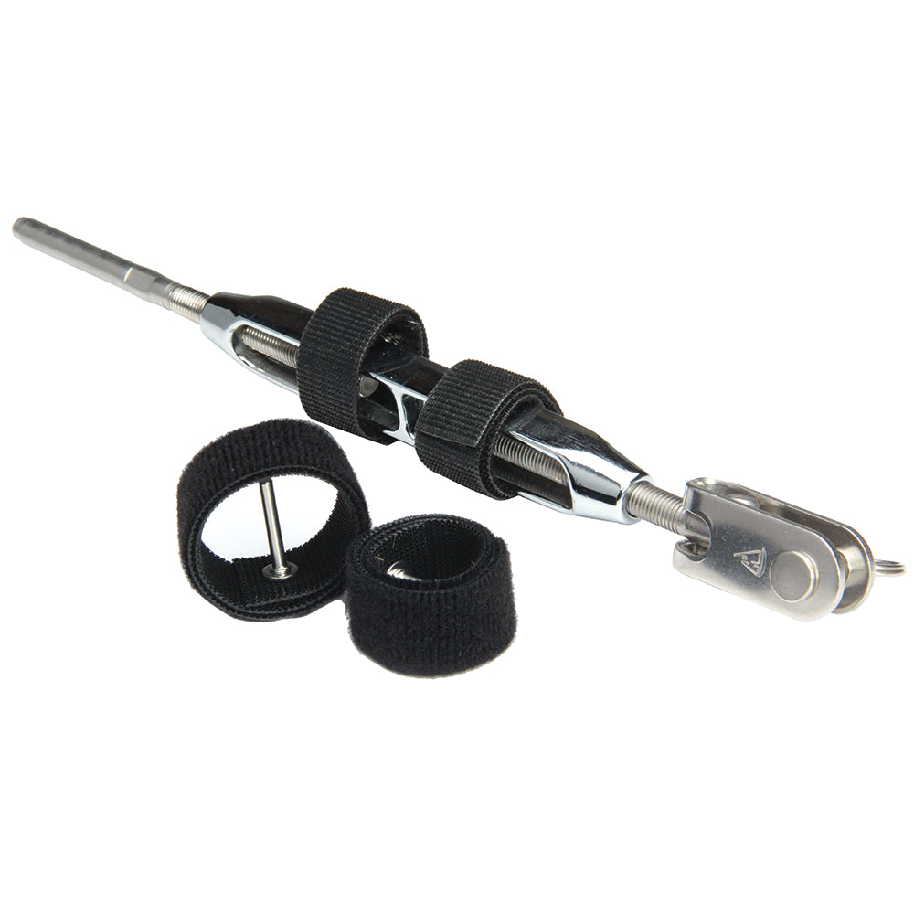 C Sherman Johnson Wrap Pins Hook  Loop Pin Locking Devices for Open Body Turnbuckles 716  12  2Pack WRAPC4P