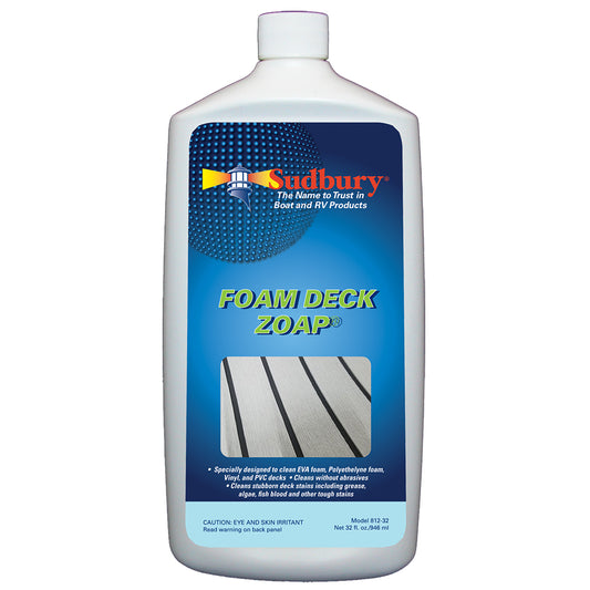 Sudbury Foam Deck Zoap Cleaner  32oz 81232