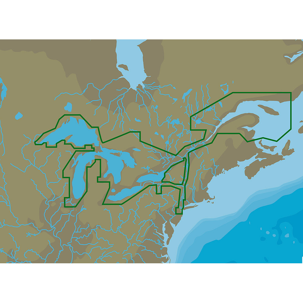 CMAP 4D NAD061 Great Lakes  St Lawrence Seaway microSDSD MNAD061MS