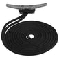 SeaDog Double Braided Nylon Dock Line  34 x 25  Black 302119025BK1
