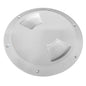 SeaDog QuarterTurn Textured Deck Plate wInternal Collar  White  6 3363621