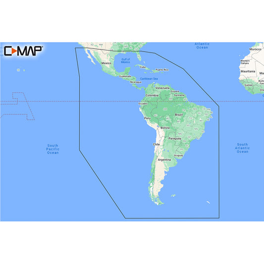 CMAP MSAY038MS Discover South America  Caribbean MSAY038MS