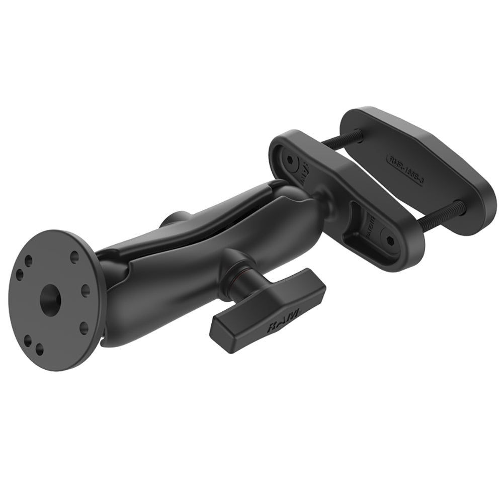 RAM Mount Square Post Clamp fPosts Up to 3 Wide wArm RAM101U2473