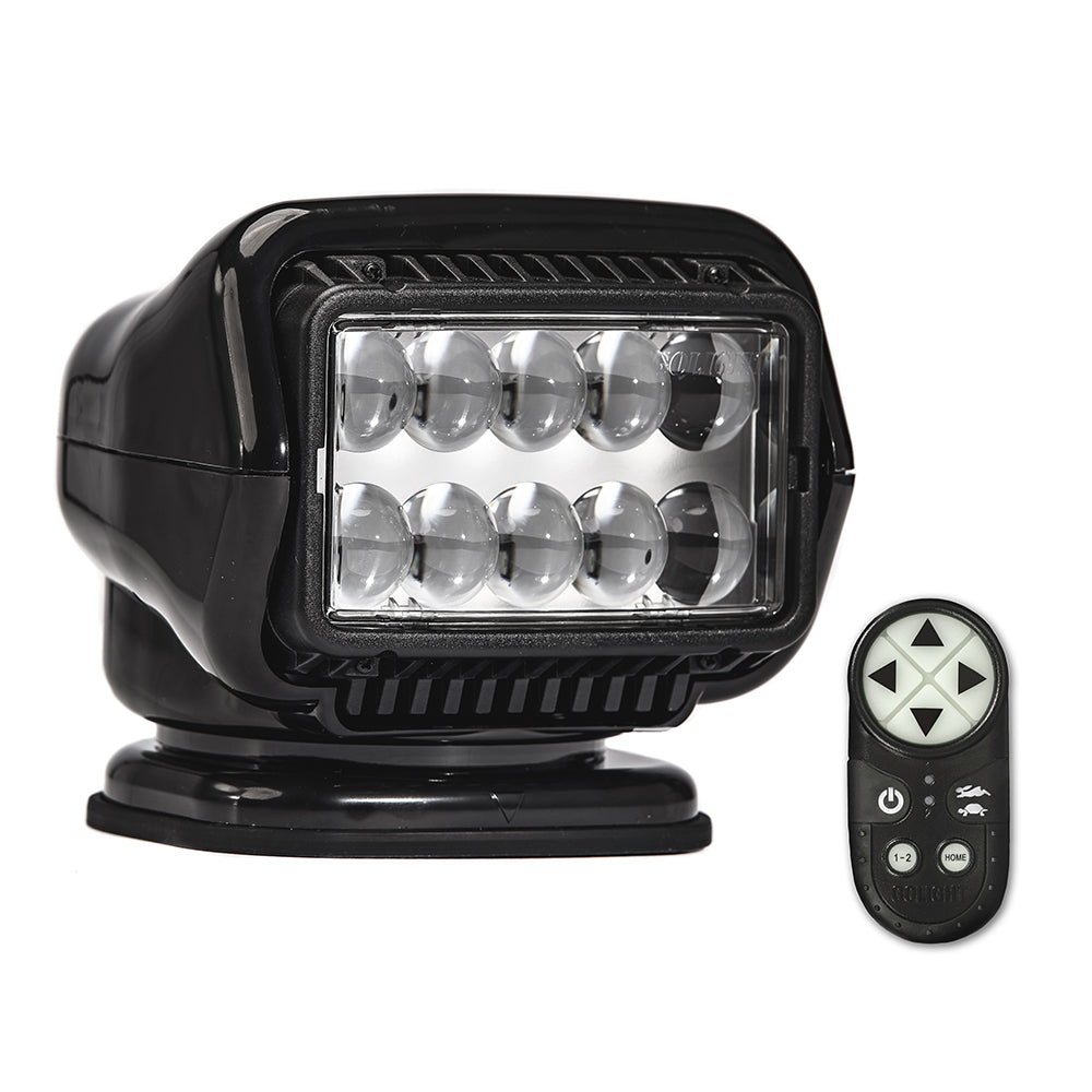 Golight Stryker ST Series Portable Magnetic Base Black LED wWireless Handheld Remote 30515ST