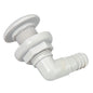 Johnson Pump ThruHull Connector  34  90  White 7503500