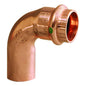 Viega ProPress 1  90 Copper Elbow  StreetPress Connection  Smart Connect Technology 77057