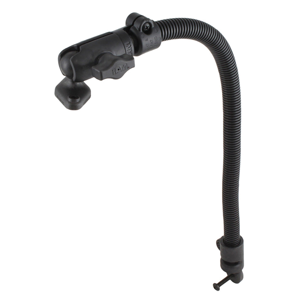 RAM Mount RAM Transducer Mount w18 Aluminum Rod  Diamond Base RAMB31618TRA1U