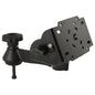 RAM Mount RAM TiltNTurn 90Degree Bracket wSingle Swing Arm RAMVBTNT901