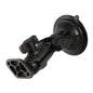 RAM Mount RAM TwistLock Composite Suction Cup Ratchet Mount wDiamond Plate RAPB104224U