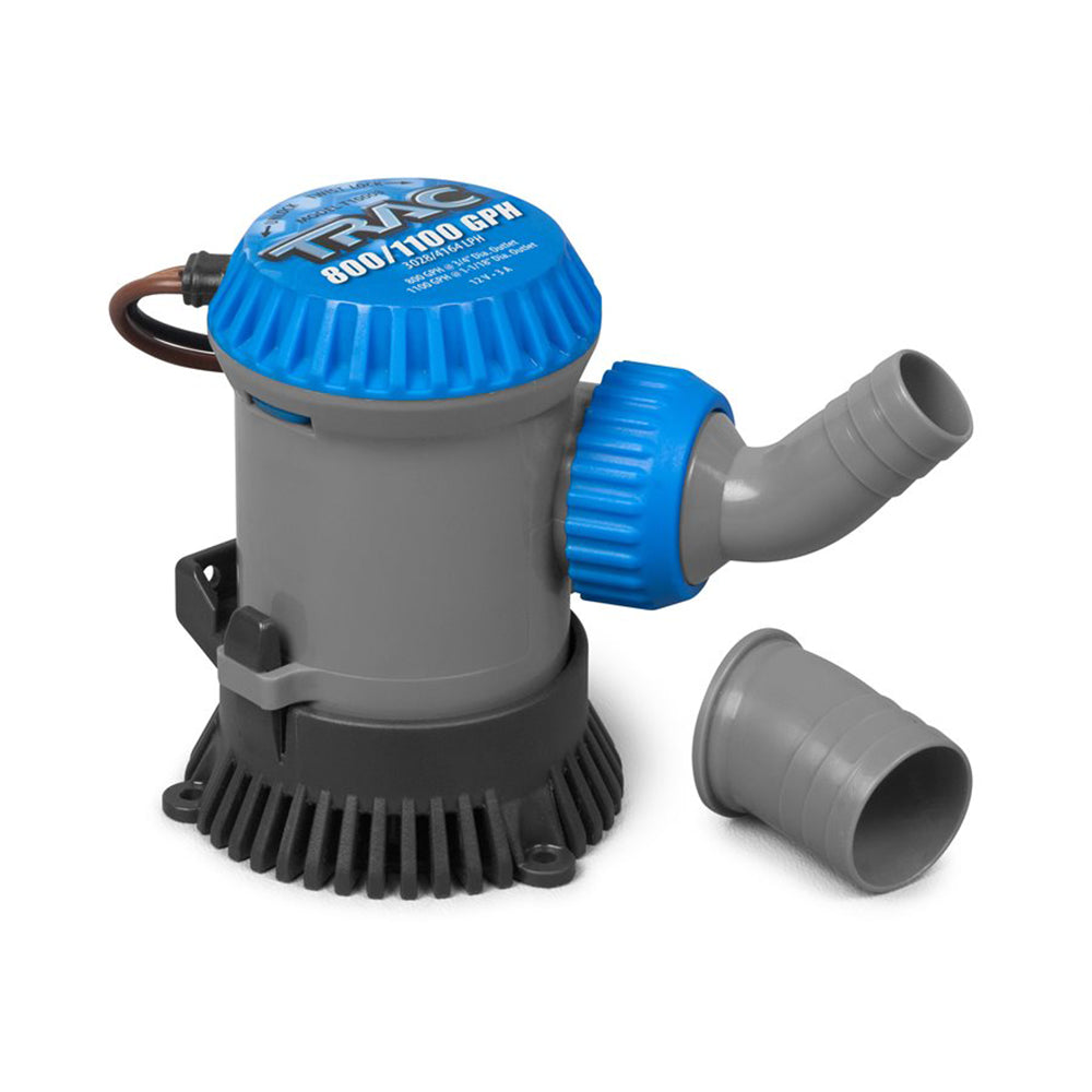 TRAC Outdoors Bilge Pump  8001100 GPH  NonAutomatic 69301