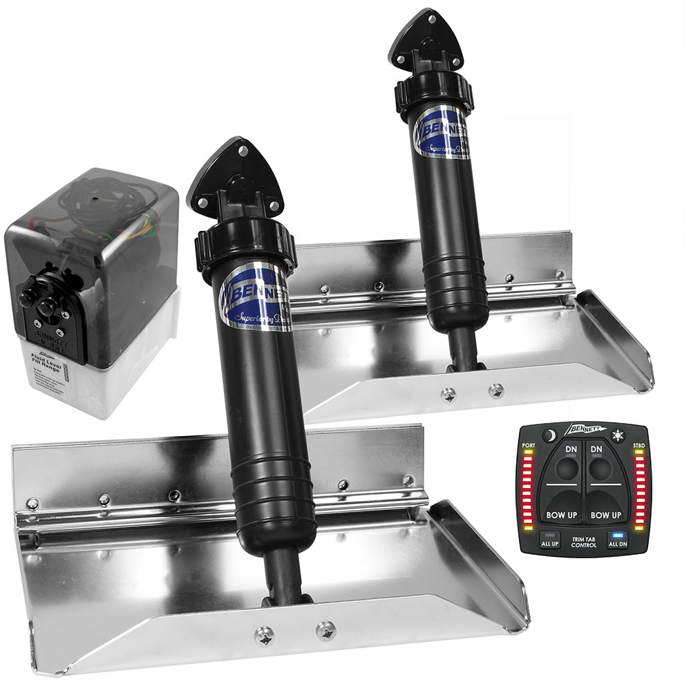 Bennett Marine 12x9 Sport Tab System wOne Box Indication ST9OBI